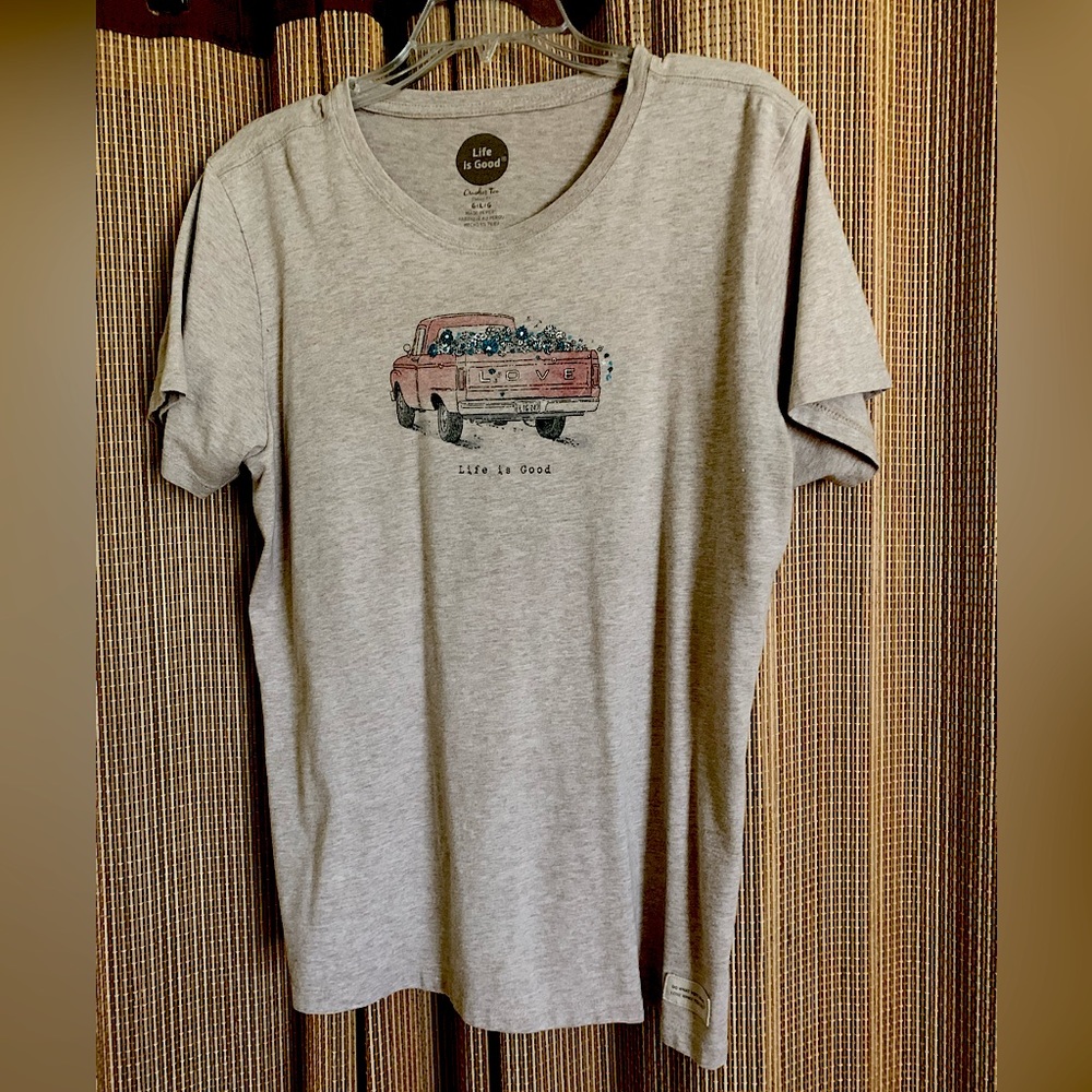 Life Is Good crusher Tee